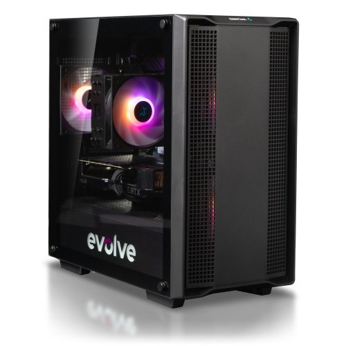 Комп'ютер EVOLVE CyberPart Silver H+ (EVCP-SHR560N406-D432S1TBKDK) Black/Dark купити в Україні: Київ, Львів, Хмельницький, Тернопіль | Низька ціна, відгуки, характеристики від TELEMART фото