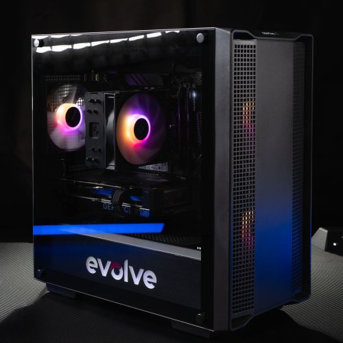 Комп'ютер EVOLVE CyberPart Silver H+ (EVCP-SHR560N406-D432S1TBKDK) Black/Dark купити в Україні: Київ, Львів, Хмельницький, Тернопіль | Низька ціна, відгуки, характеристики від TELEMART фото