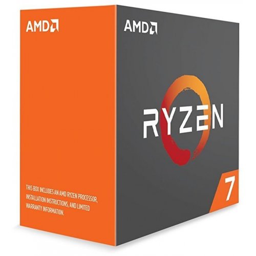 Продати Процесор AMD Ryzen 7 1800X 3.6(4.0)GHz sAM4 Box (YD180XBCAEWOF) за Trade-In у інтернет-магазині Телемарт - Київ, Дніпро, Україна фото