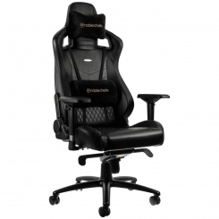Игровое кресло Noblechairs EPIC Series (Real Leather) Black