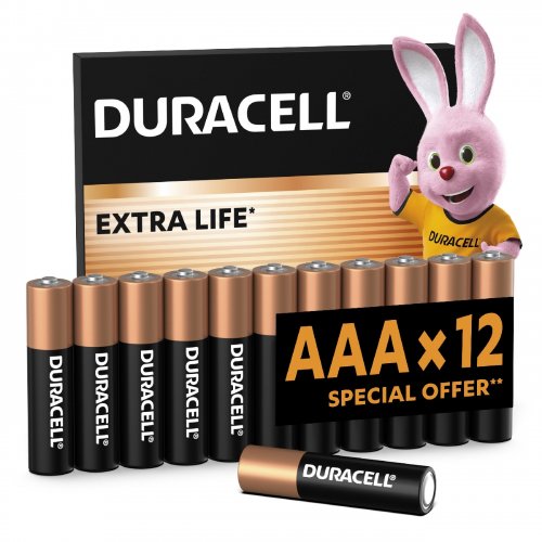 Батарейки Duracell AAA (LR03) MN2400 12 шт. (81545432) купити в Україні | Telemart фото