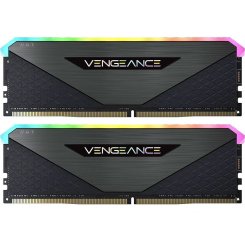 ОЗП Corsair DDR4 32GB (2x16GB) 3200Mhz Vengeance RGB RT Black (CMN32GX4M2Z3200C16)