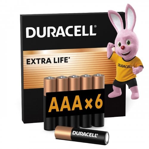 Батарейки Duracell AAA (LR03) MN2400 6 шт. (81485017) купити в Україні | Telemart фото