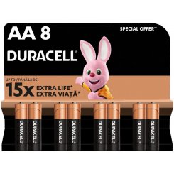 Батарейки Duracell AA (LR06) MN1500 8 шт. (81551273)