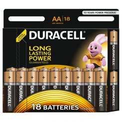 Батарейки Duracell AA (LR06) MN1500 18 шт. (81545414)