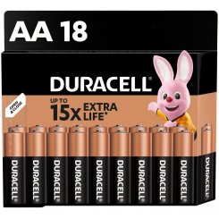 Батарейки Duracell AA (LR06) MN1500 18 шт. (81545414)