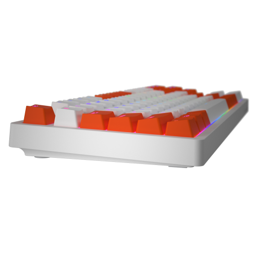 Photo Keyboard HATOR Rockfall 2 Mecha Signature Edition (HTK-521-WWO) White/Orange