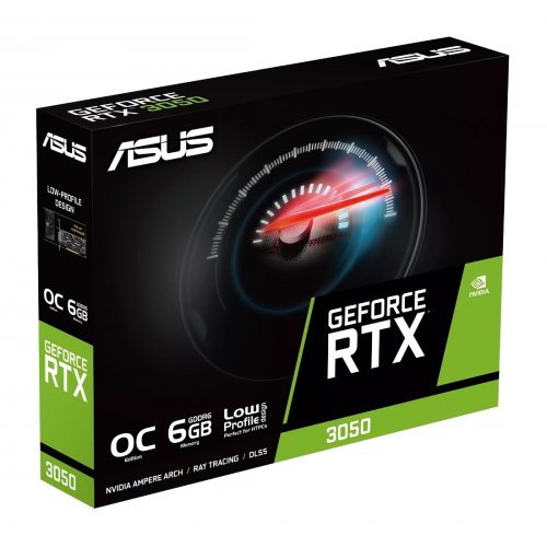 Фото Видеокарта Asus GeForce RTX 3050 LP BRK OC 6144MB (RTX3050-O6G-LP-BRK)
