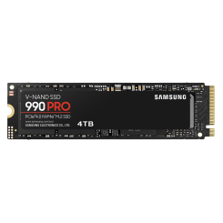 SSD-диск Samsung 990 PRO V-NAND TLC 4TB M.2 (2280 PCI-E) NVMe 2.0 (MZ-V9P4T0BW)