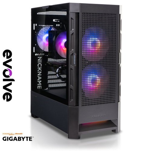 Компьютер EVOLVE CyberPart Silver 2H+ (EVCP-S2Hi1240FN406-D432S1TBK) Black купить в Украине: Киев, Днепр, Харьков, Одесса  | Низкая цена, отзывы, характеристики от TELEMART фото