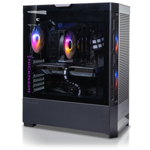 Компьютер EVOLVE CyberPart Silver 2H+ (EVCP-S2Hi1240FN406-D432S1TBK) Black купить в Украине: Киев, Днепр, Харьков, Одесса  | Низкая цена, отзывы, характеристики от TELEMART фото