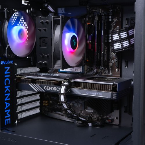 Компьютер EVOLVE CyberPart Silver 2H+ (EVCP-S2Hi1240FN406-D432S1TBK) Black купить в Украине: Киев, Днепр, Харьков, Одесса  | Низкая цена, отзывы, характеристики от TELEMART фото