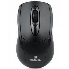 Мышка REAL-EL RM-207 USB Black