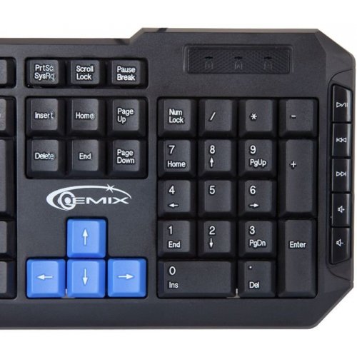 Клавиатура Gemix W-240 Gaming USB Black купить в Украине | Telemart фото