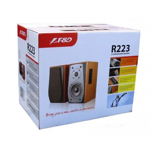 Акустична система F&D R-223 Beech купити в Україні: Київ, Львів, Хмельницький, Тернопіль, Івано-Франківськ | Низька ціна, відгуки, характеристики від TELEMART фото