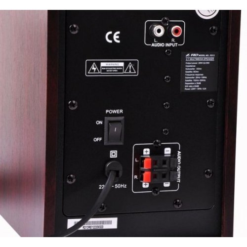Акустична система F&D R-313 Cherry купити в Україні: Київ, Львів, Хмельницький, Тернопіль, Івано-Франківськ | Низька ціна, відгуки, характеристики від TELEMART фото