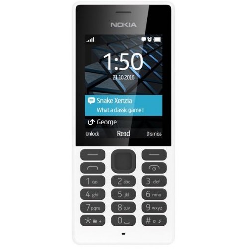 Купить Мобильный телефон Nokia 150 Dual Sim White - цена в Харькове, Киеве, Днепре, Одессе
в интернет-магазине Telemart фото