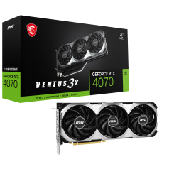 Видеокарта MSI GeForce RTX 4070 VENTUS 3X OC 12288MB (RTX 4070 12GB VENTUS 3X OC) (Восстановлено продавцом, 613948)