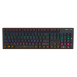 Клавіатура HATOR Starfall Rainbow Origin Red (HTK-608) Black (Відновлено продавцем, 614025)