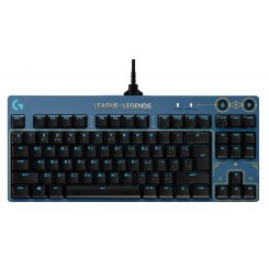 Клавіатура Logitech G Pro GX League of Legends Brown Tactile Switch (920-010537) Blue (Відновлено продавцем, 614026)