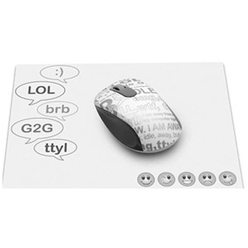 Купити Миша G-Cube G7MCR-6020S + коврик Silver - ціна в Києві, Львові, Вінниці, Хмельницькому, Франківську, Україні | інтернет-магазин TELEMART.UA фото