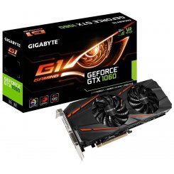 Видеокарта Gigabyte GeForce GTX 1060 G1 Gaming 3072MB (GV-N1060G1 GAMING-3GD) (Восстановлено продавцом, 614718)