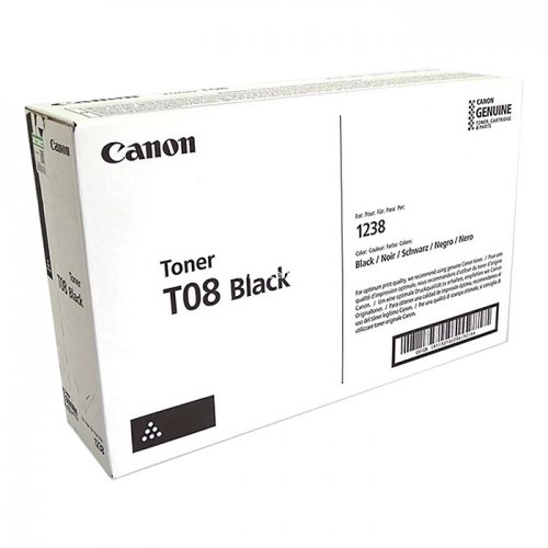 Купить Картридж Canon T08 (3010C006) Black - цена в Харькове, Киеве, Днепре, Одессе
в интернет-магазине Telemart фото