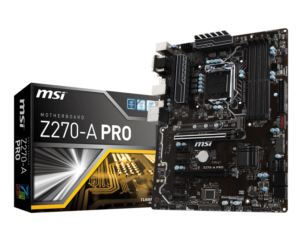 Материнская плата msi z270 a pro обзор