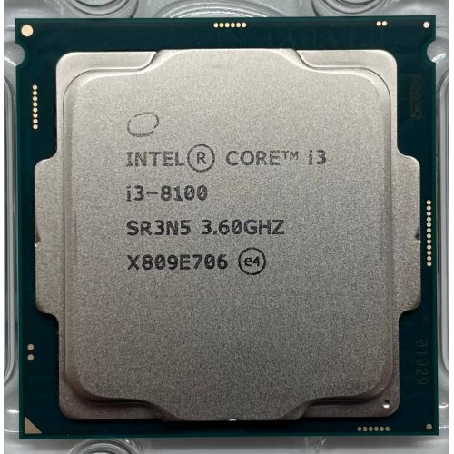 Фото Процесор Intel Core i3-8100 3.6GHz 6MB s1151 Tray (CM8068403377308) (Відновлено продавцем, 615502)