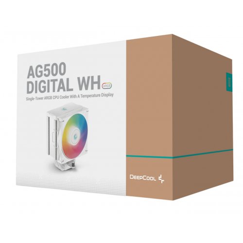 Фото Кулер Deepcool AG500 Digital ARGB (R-AG500-WHADMN-G-1) White
