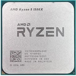 Процессор AMD Ryzen 5 1500X 3.5(3.7)GHz 16MB sAM4 Tray (YD150XBBM4GAE) (Восстановлено продавцом, 615563)