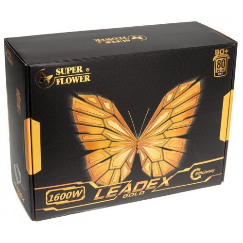 Продать Блок питания Super Flower Ledex Gold 1600W (SF-1600F14HG) Black по Trade-In интернет-магазине Телемарт - Киев, Днепр, Украина фото