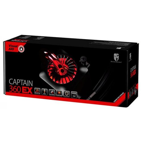 Продать Кулер Deepcool CAPTAIN 360EX по Trade-In интернет-магазине Телемарт - Киев, Днепр, Украина фото