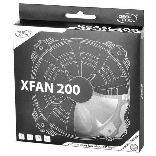 Продати Кулер Deepcool XFAN 200 LED Red за Trade-In у інтернет-магазині Телемарт - Київ, Дніпро, Україна фото