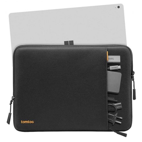 Чохол для ноутбука Tomtoc 15" Defender-A13 (A13E3D1) Black купити в Україні: Київ, Львів, Хмельницький, Тернопіль | Низька ціна, відгуки, характеристики від TELEMART фото