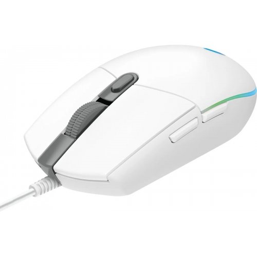 Купити Миша Logitech G102 Lightsync (910-005809) White - ціна в Києві, Львові, Вінниці, Хмельницькому, Франківську, Україні | інтернет-магазин TELEMART.UA фото