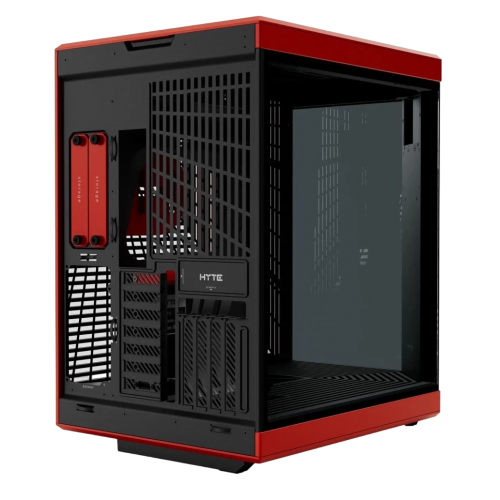 Photo Hyte Y70 Touch Tempered Glass without PSU (CS-HYTE-Y70-BR-L) Black/Red