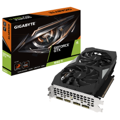 Видеокарта Gigabyte GeForce GTX 1660 Ti OC 6144MB (GV-N166TOC-6GD) (Восстановлено продавцом, 617056)