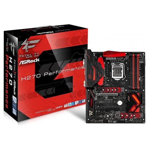 Продати Материнська плата AsRock FATAL1TY H270 PERFORMANCE (1151, Intel H270) Дубыль за Trade-In у інтернет-магазині Телемарт - Київ, Дніпро, Україна фото