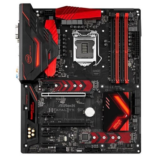 Продати Материнська плата AsRock FATAL1TY H270 PERFORMANCE (1151, Intel H270) Дубыль за Trade-In у інтернет-магазині Телемарт - Київ, Дніпро, Україна фото