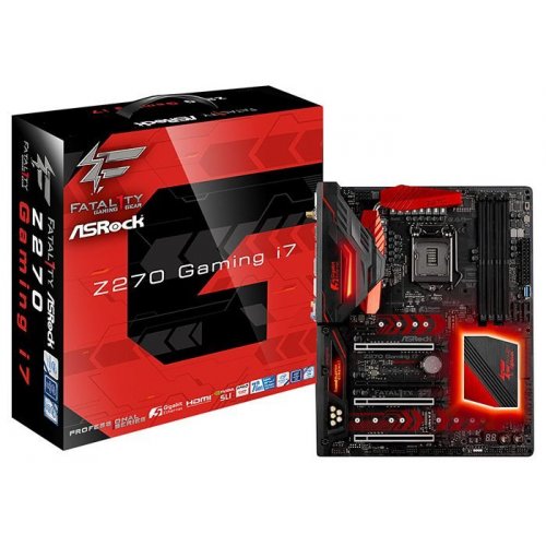Продать Материнская плата AsRock FATAL1TY Z270 PROFESSIONAL GAMING i7 (1151, Intel Z270) по Trade-In интернет-магазине Телемарт - Киев, Днепр, Украина фото