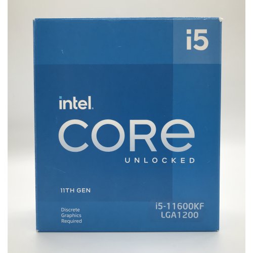 Купить Процессор Intel Core i5-11600KF 3.9(4.9)GHz 12MB s1200 Box (BX8070811600KF) (Восстановлено продавцом, 618167) с проверкой совместимости: обзор, характеристики, цена в Киеве, Днепре, Одессе, Харькове, Украине | интернет-магазин TELEMART.UA фото