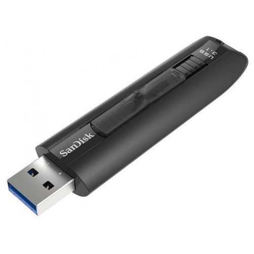 Фото Накопичувач SanDisk Extreme Go 128GB USB 3.1 Black (SDCZ800-128G-G46)