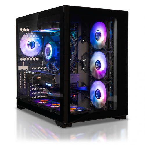 Купити Комп'ютер HEXO Gaming RTX4070S Pro+ (HGB-7500FN4070S-D532S1TBK) Black - ціна в Києві, Львові, Вінниці, Хмельницькому, Франківську, Україні | інтернет-магазин TELEMART.UA фото