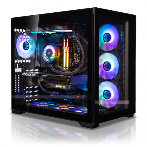 Купити Комп'ютер HEXO Gaming RTX4070S Pro+ (HGB-7500FN4070S-D532S1TBK) Black - ціна в Києві, Львові, Вінниці, Хмельницькому, Франківську, Україні | інтернет-магазин TELEMART.UA фото