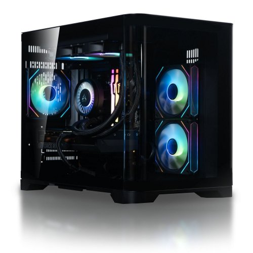 Купить Компьютер HEXO Gaming RTX4070S Pro+ (HGB-7500FN4070S-D532S1TBK) Black - цена в Харькове, Киеве, Днепре, Одессе
в интернет-магазине Telemart фото