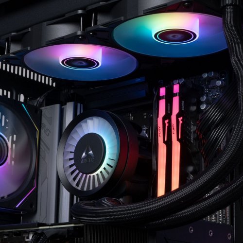 Купить Компьютер HEXO Gaming RTX4070S Pro+ (HGB-7500FN4070S-D532S1TBK) Black - цена в Харькове, Киеве, Днепре, Одессе
в интернет-магазине Telemart фото