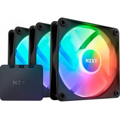 Кулер для корпуса NZXT F120 RGB Core Triple Pack (RF-C12TF-B1) Matte Black