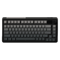 Клавіатура FL ESPORTS CMK75 Kailh Box Marshmallow (early bottoming) TFT Knob Three-Mode (CMK75-7540) Hazy Shade