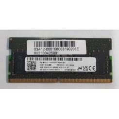 Озу Micron SODIMM 8GB DDR5 4800Mhz (MTC4C10163S1SC48BA1) (Восстановлено продавцом, 618731)